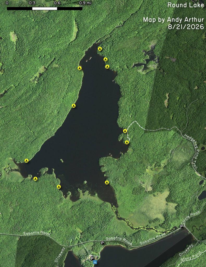 Terrain Map: Round Lake
