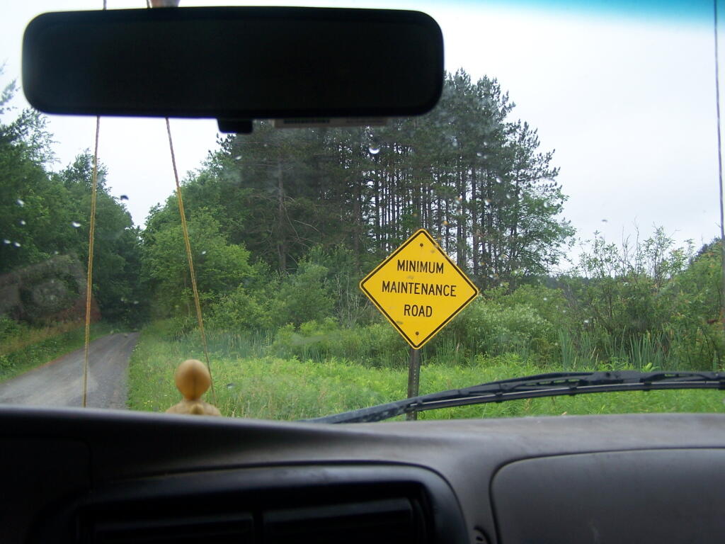 Photo: Mimimum Maintence Road