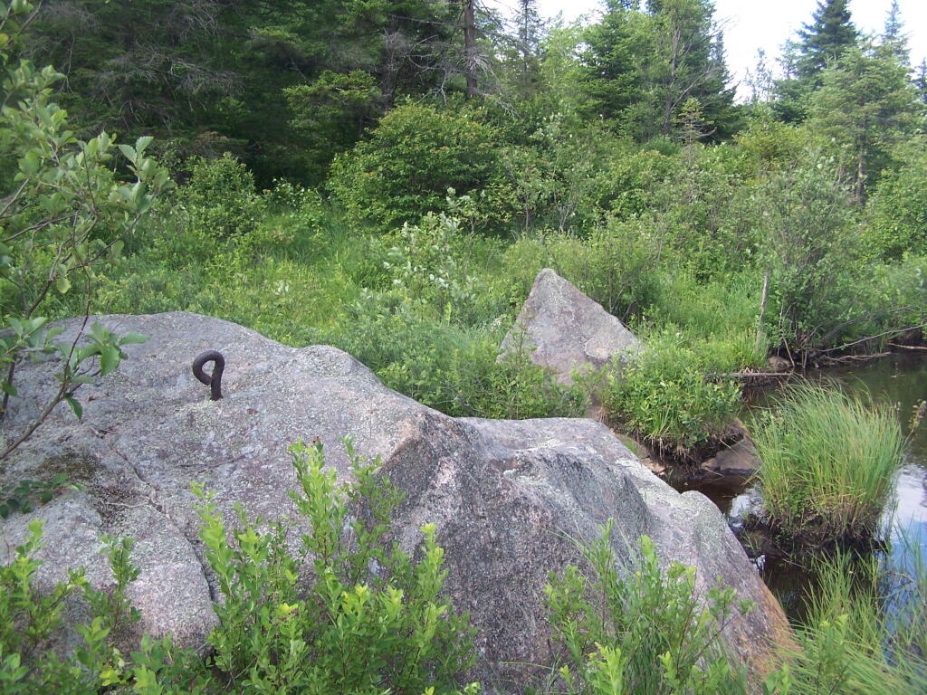 Photo: Hook That Probably Was Part of A River Crossing Wire