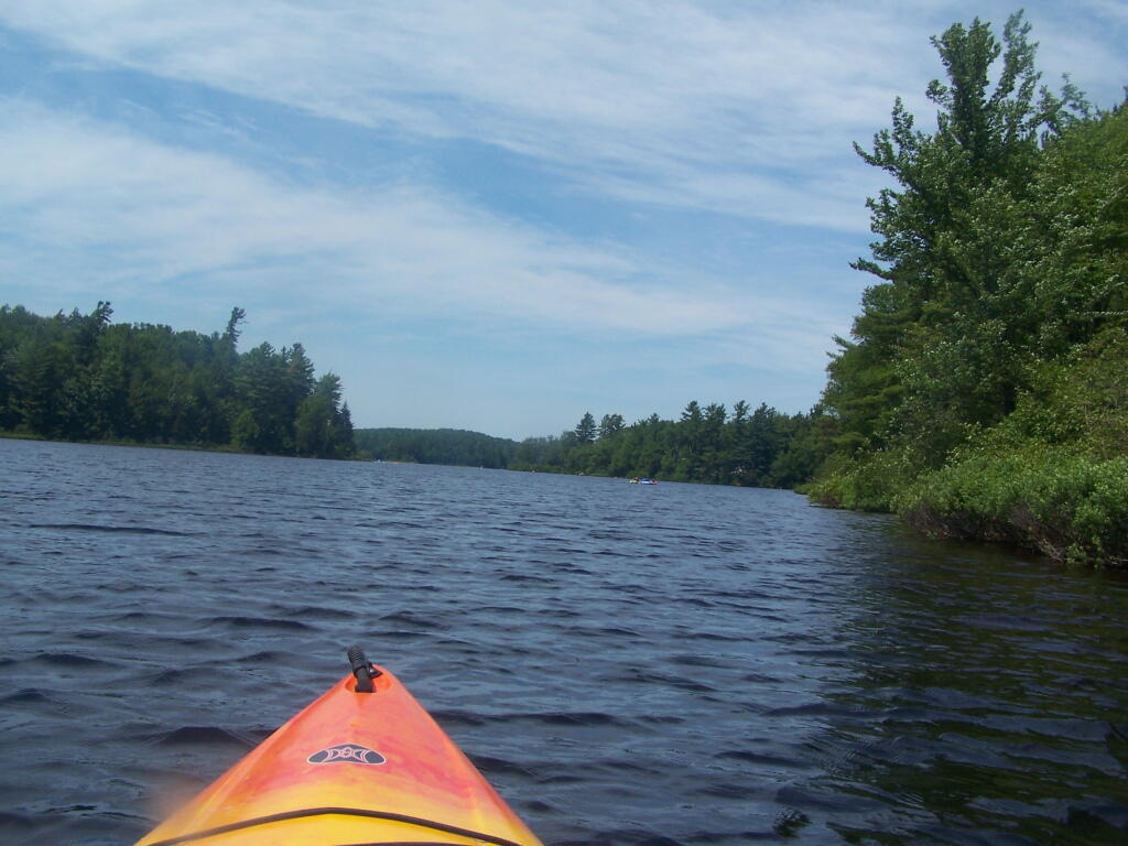Photo: Heading Across Rollins Ponds Photo: Heading Across Rollins Ponds