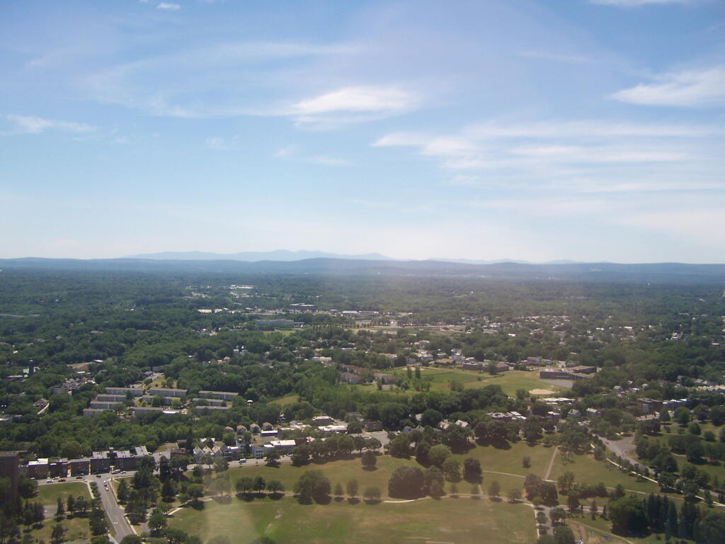 Photo: Lincoln Park and Catskill Mountains in Distance