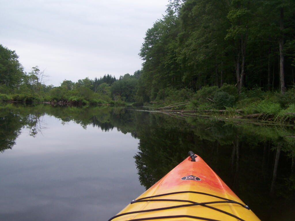 Photo: Narrow Passage at East End Photo: Narrow Passage at East End