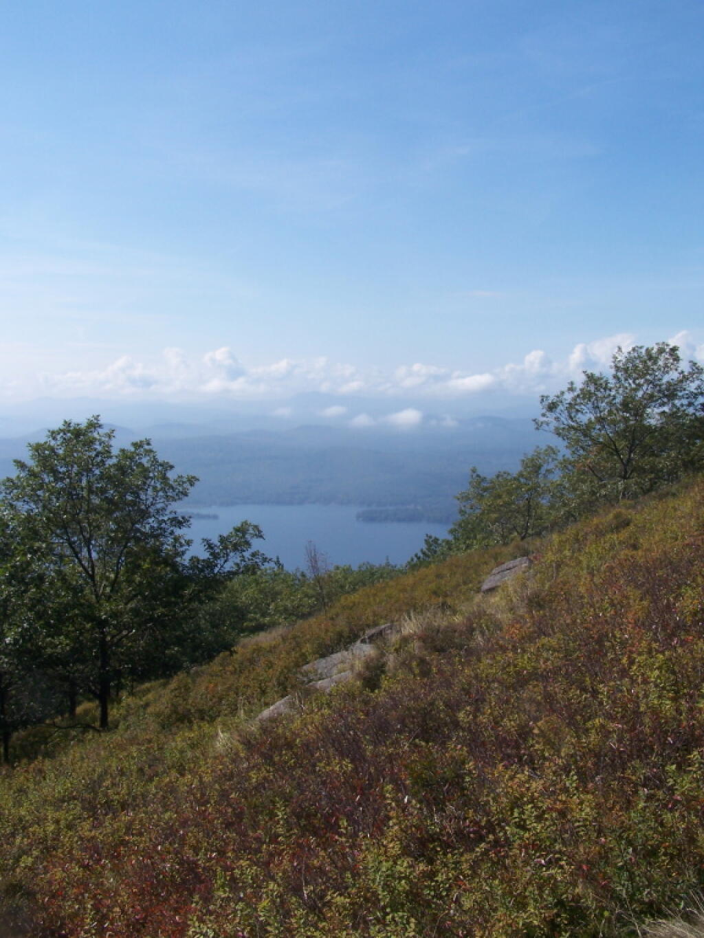 Photo: Looking Down at Lake George