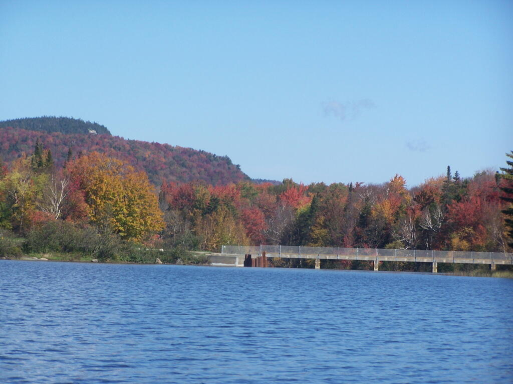 Photo: Wakely Dam with Sugar Loaf Beyond It