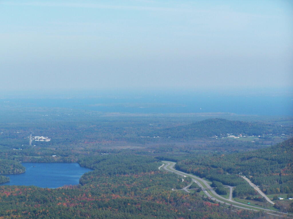 Photo: Butternut Pond and Adirondack Northway