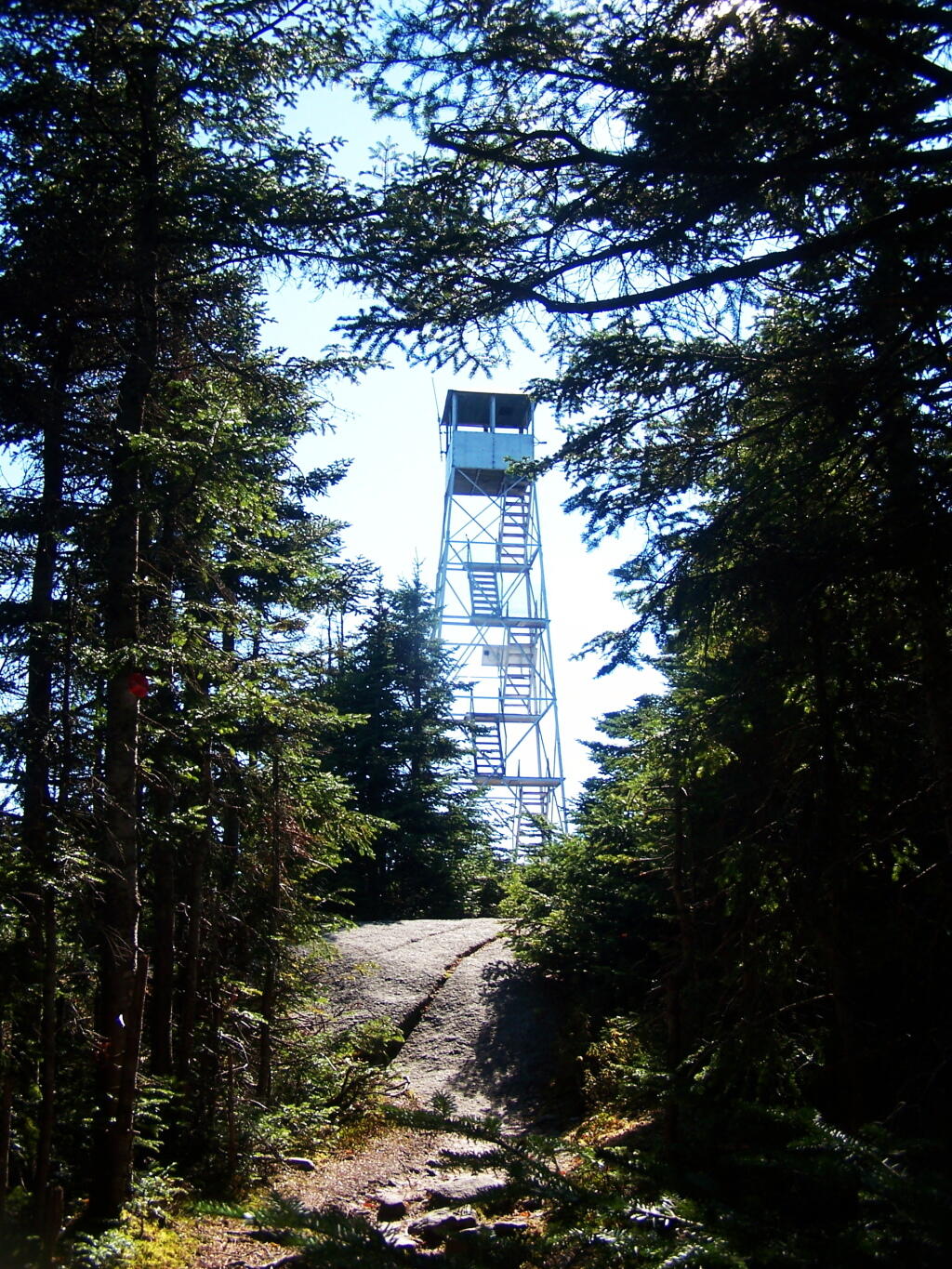 Photo: There's the Lyon Mountain Firetower