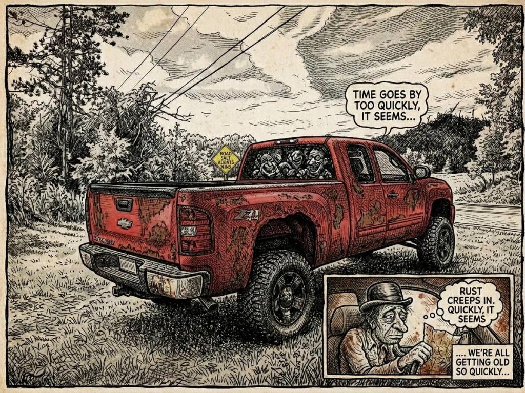 Photo: I sold Big Red this morning.