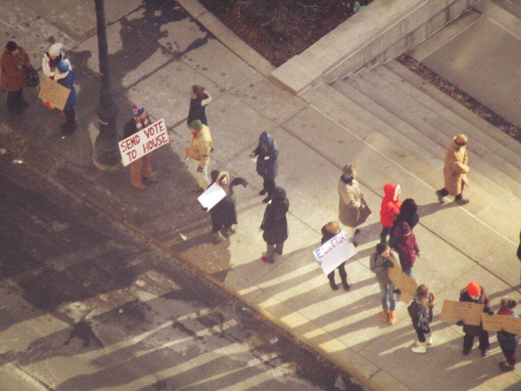 Photo: Electoral College Protest Photo: Electoral College Protest