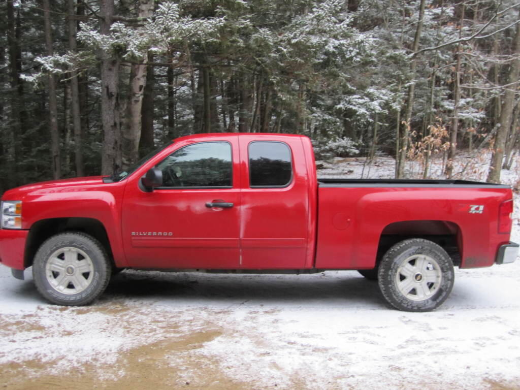 Photo: Salt Covered, But Big Red Traversed the Icy Roads Just Fine Photo: Salt Covered, But Big Red Traversed the Icy Roads Just Fine