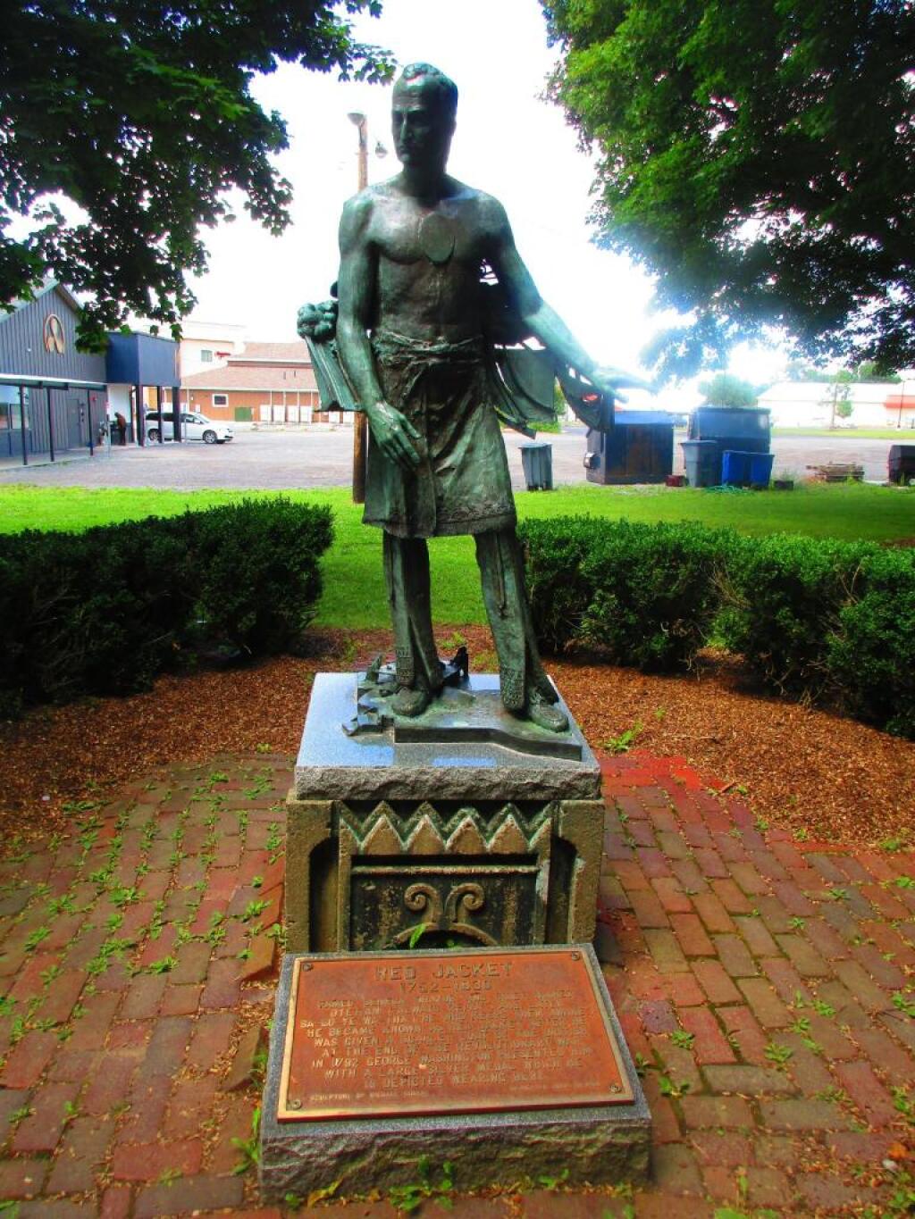 Photo: Red Jacket Monument