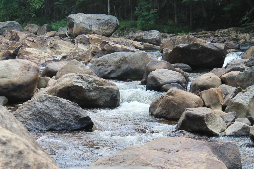 Photo: Water Flows Through Rocks