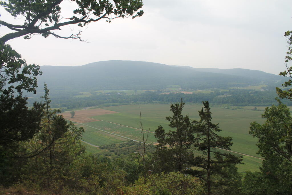 Photo: Rain Starting to Come Down Over the Schoharie Valley