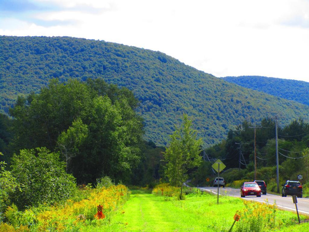 Photo: Some Parts of the Rail Trail Follow Quite Closely to NY 30