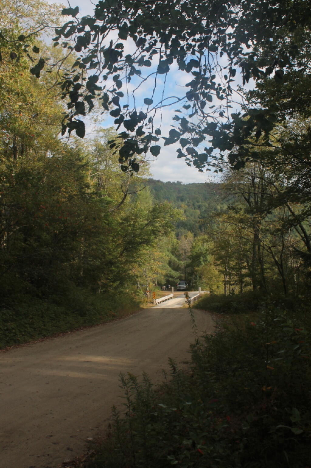 Photo: Walking Along Otter Brook Road