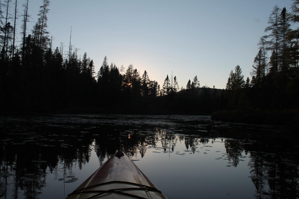 Photo: In End of Helldiver Pond
