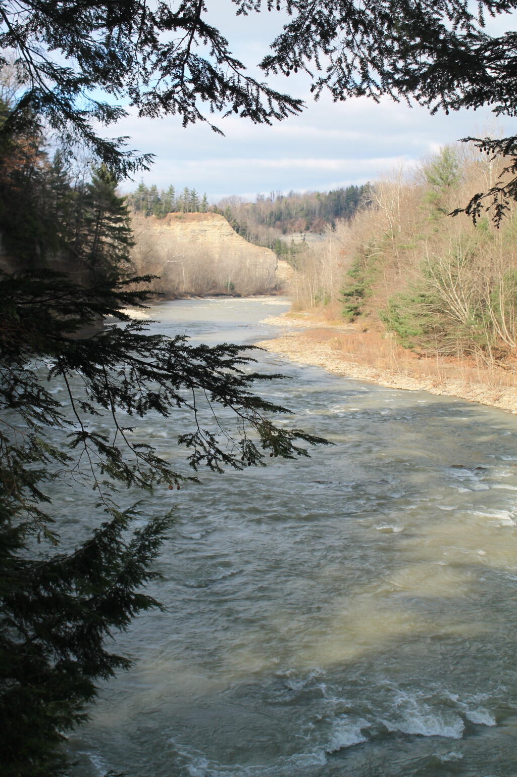 Photo: West from Further Up River