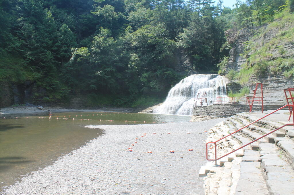 Photo: Lower Falls with Dam Out