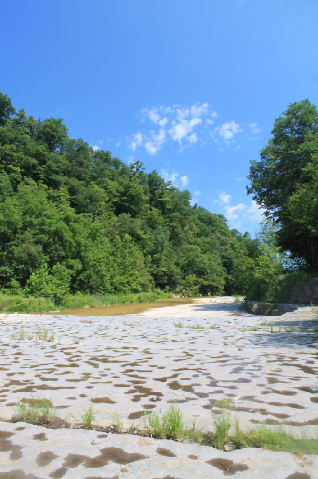Photo: Along the Dry Riverbed