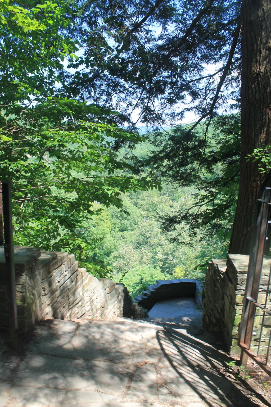 Photo: Start of Cliffside Stairs