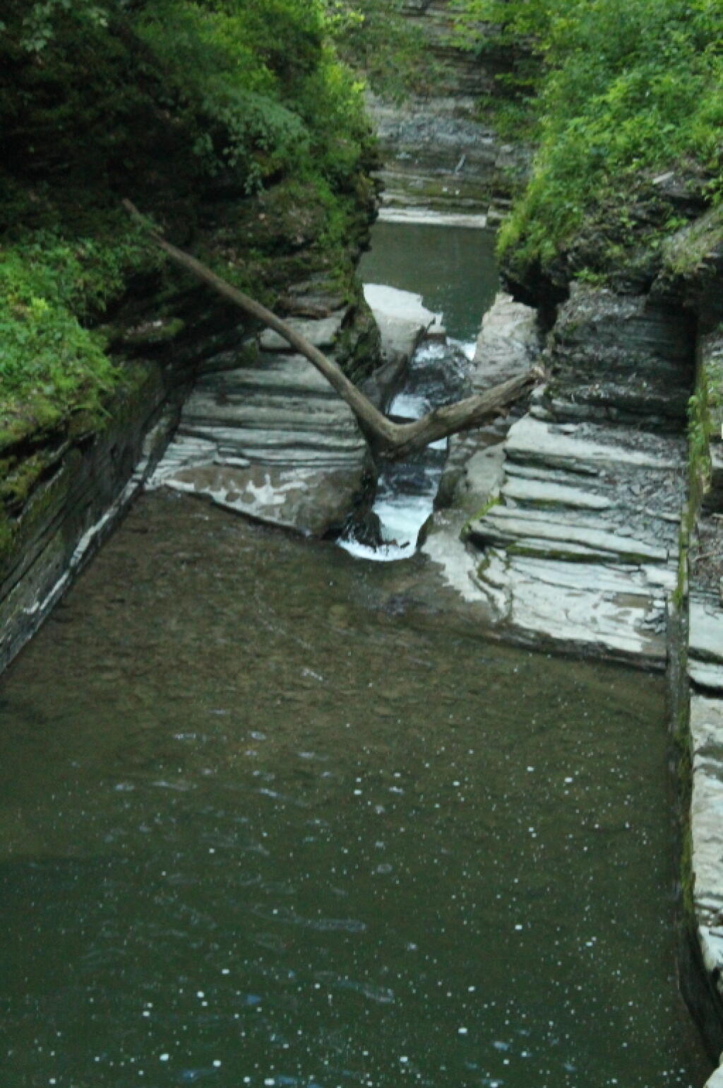 Photo: Deep Cut Into Rock