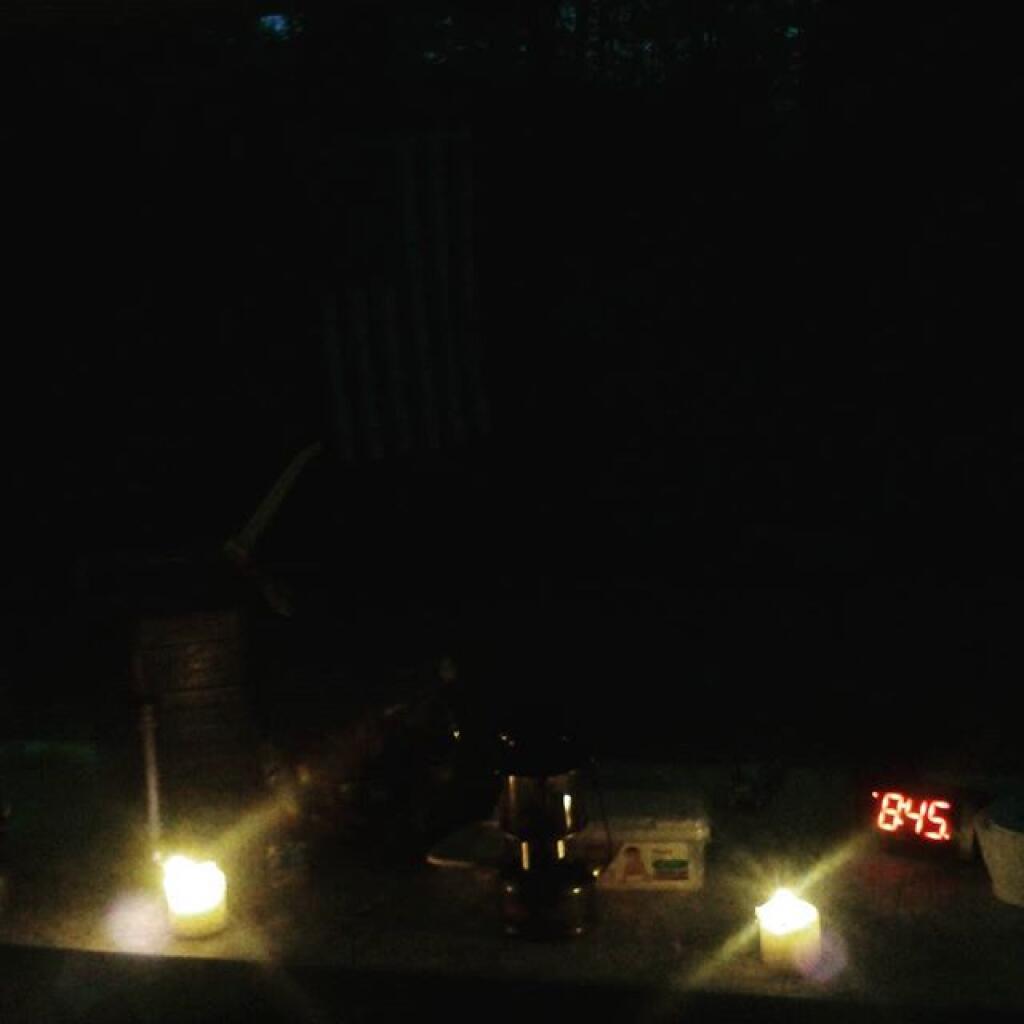 Photo: Last night Photo: Last night