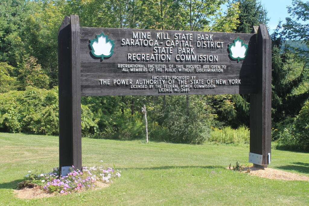 Photo: Mine Kill Park Sign Photo: Mine Kill Park Sign