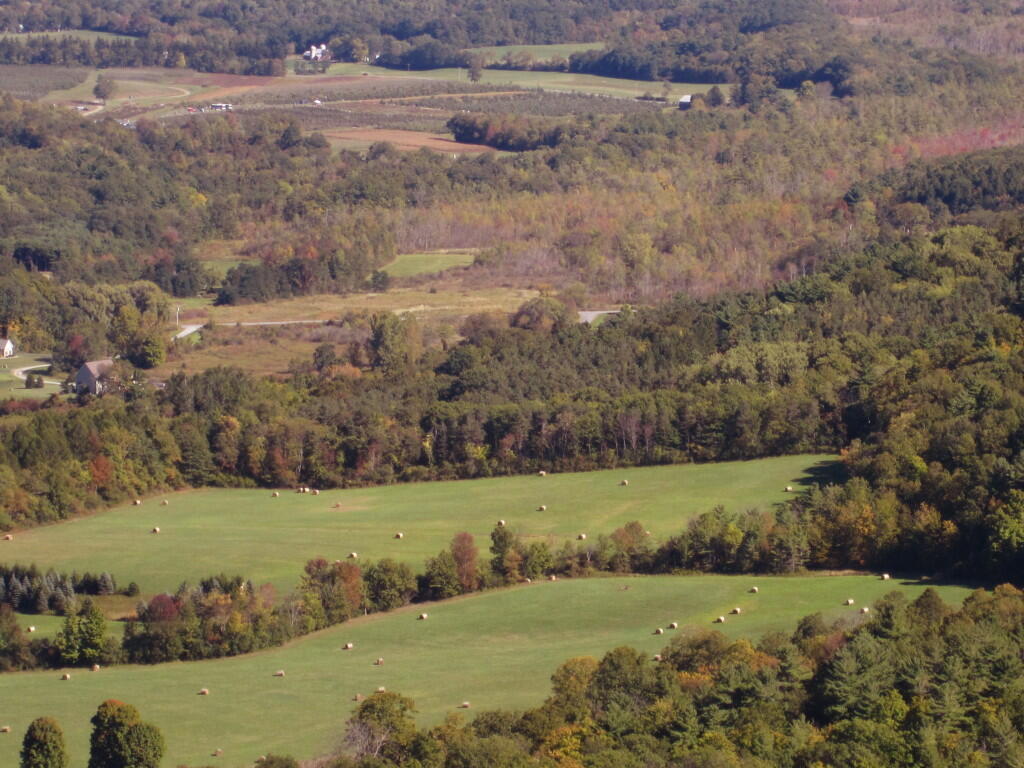 Photo: Fields Below The Escarpment Photo: Fields Below The Escarpment