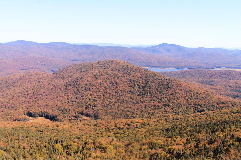 Photo: Payne Mountain with Cedar River Flow Beyond It