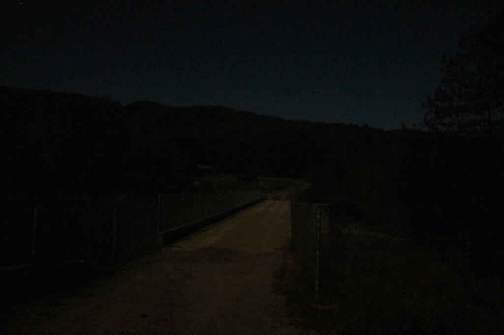 Photo: Wakely Dam After Dark