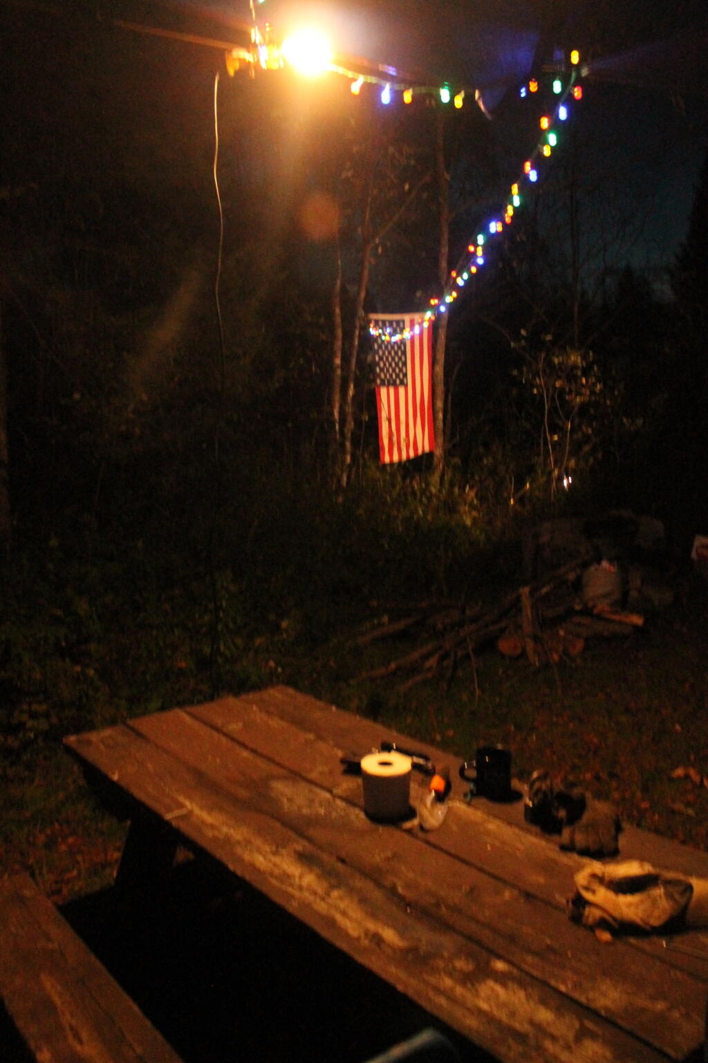 Photo: Flag in the Distance