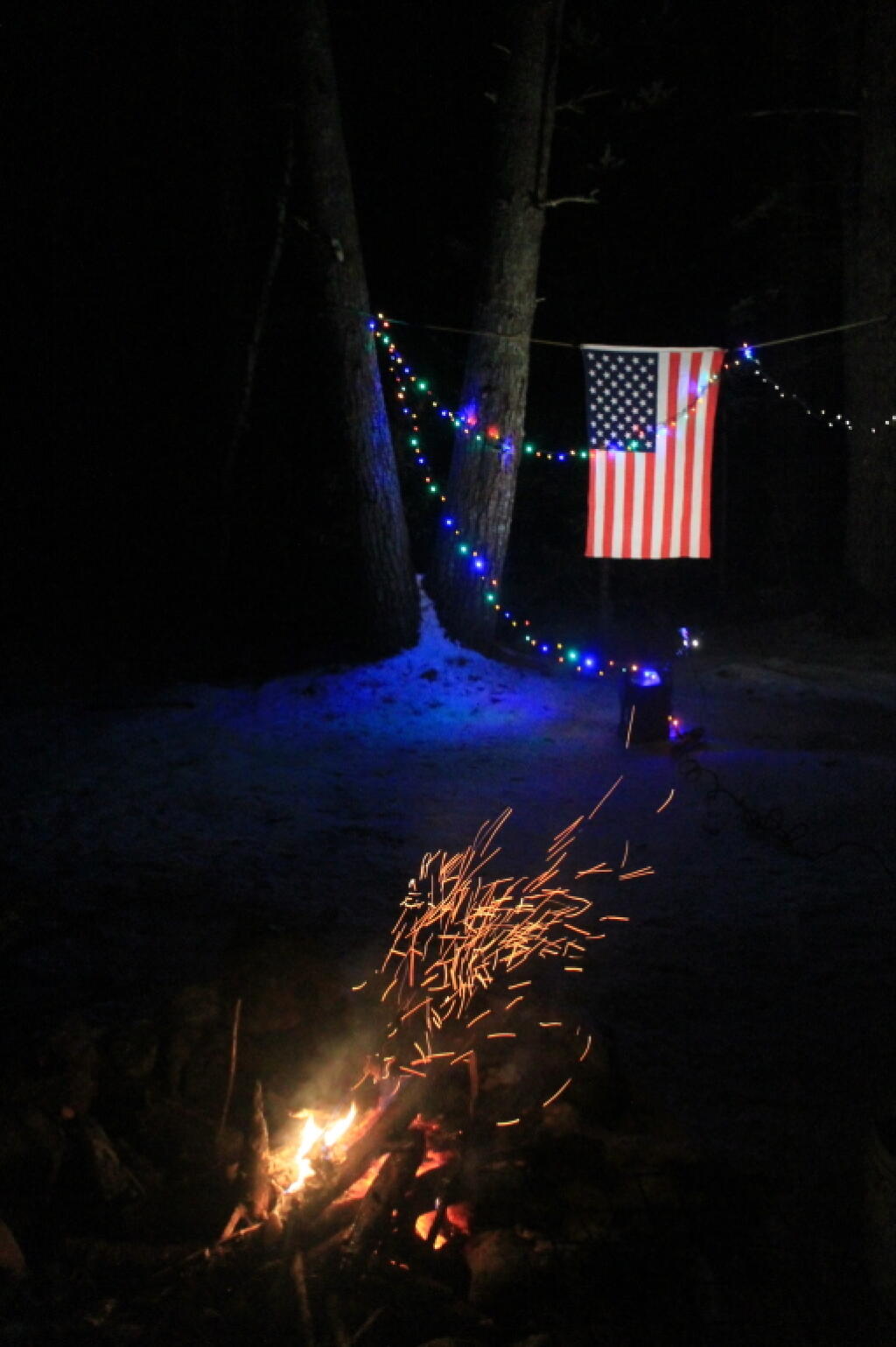 Photo: As the Fire Dies Down