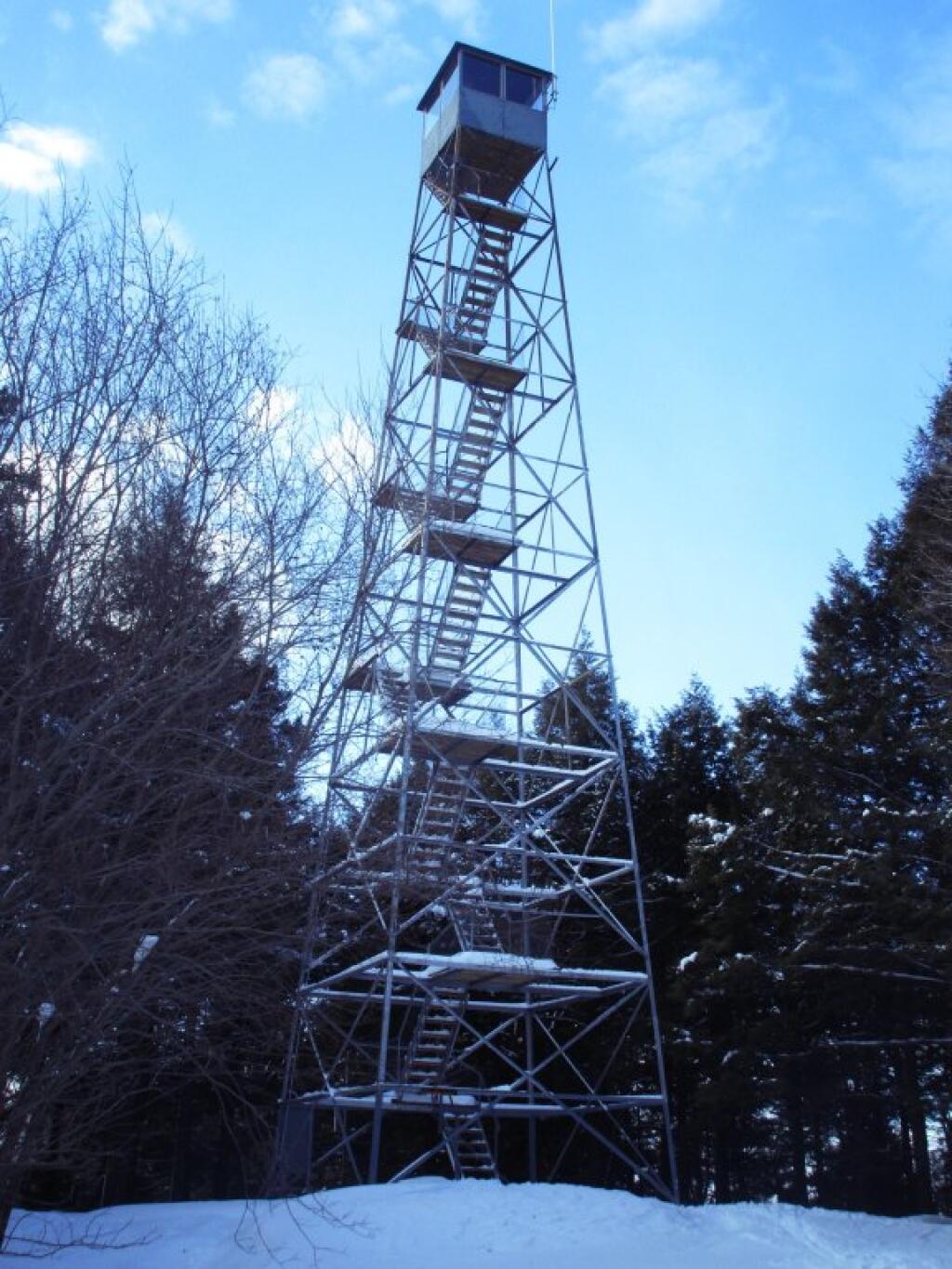 Photo: Spruce Mountain Fire Tower