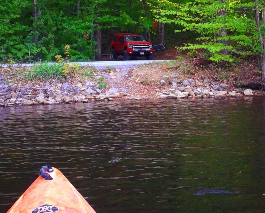 Photo: Lakeside Campsite