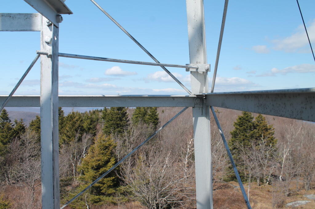 Photo: Corner of the Firetower Photo: Corner of the Firetower