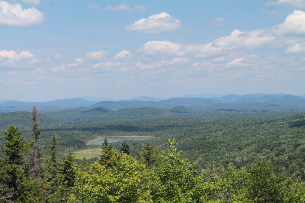 Photo: Lower and Upper Pond from Black Bear Mnt