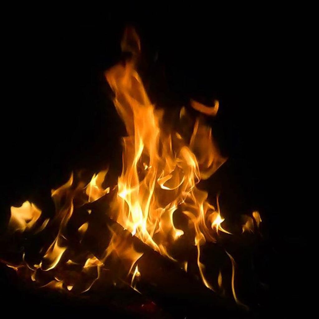 Photo: Tonight's fire
