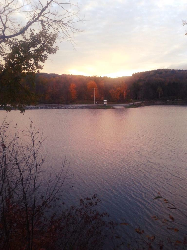 Photo: Sunrise Over Lake Moraine