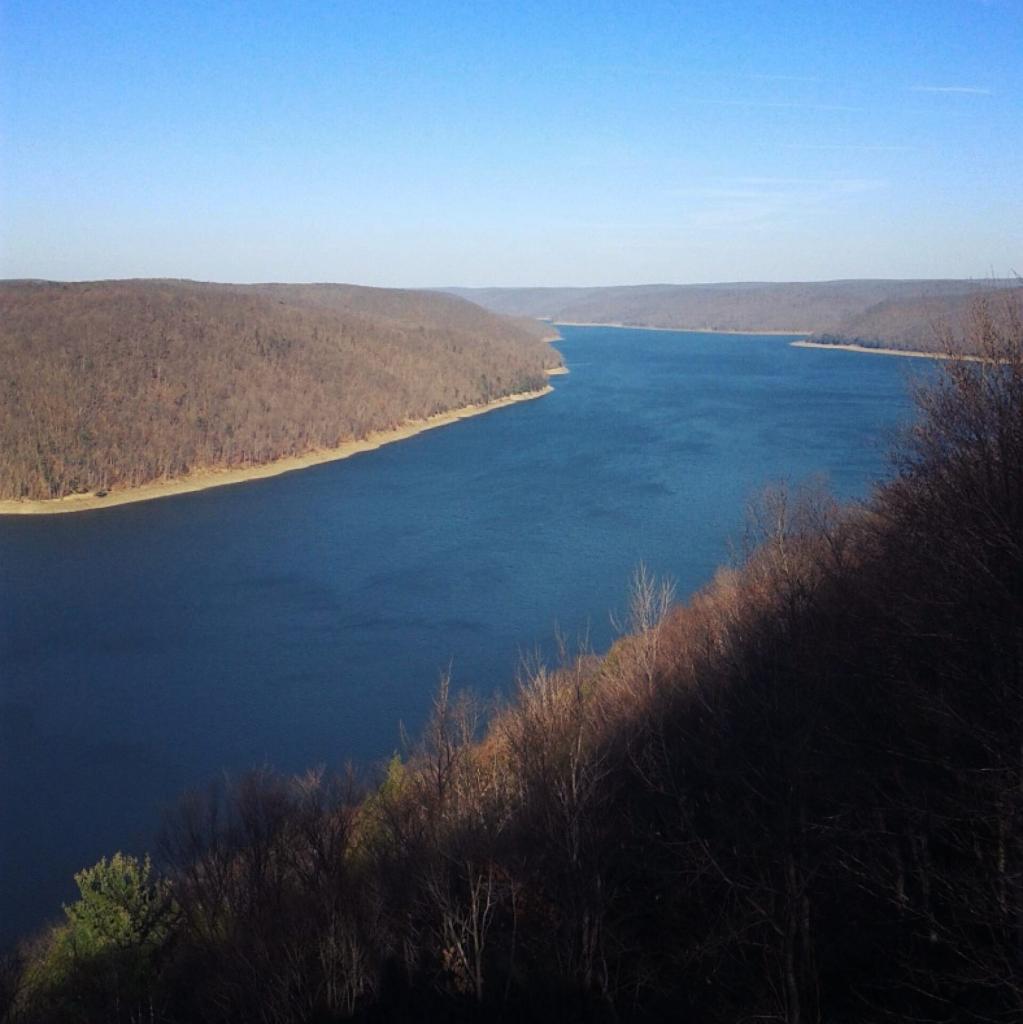 Photo: Allegheny Reservoir from Jakes Rocks Overlook