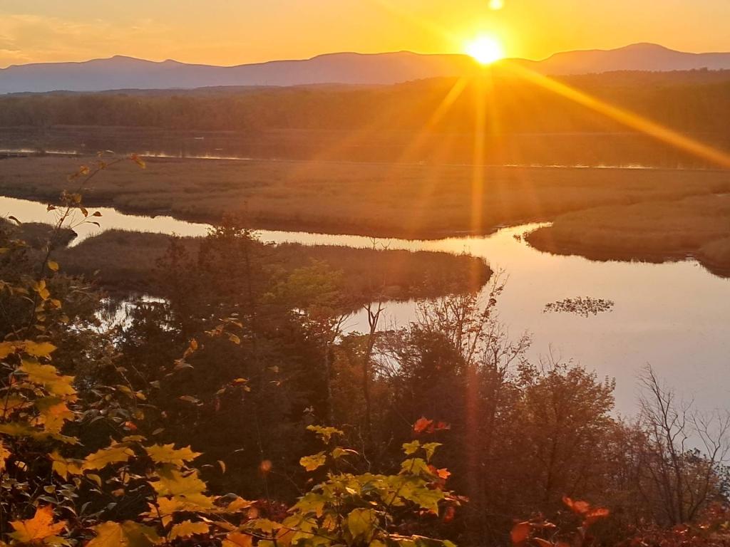 Photo: Sunset from the Clay Mines Overlook Photo: Sunset from the Clay Mines Overlook