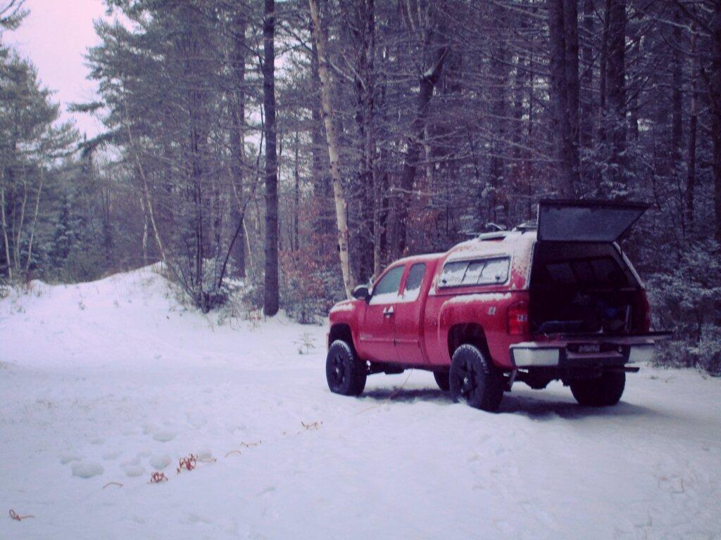 Photo: Snowy Morning For Truck Camping