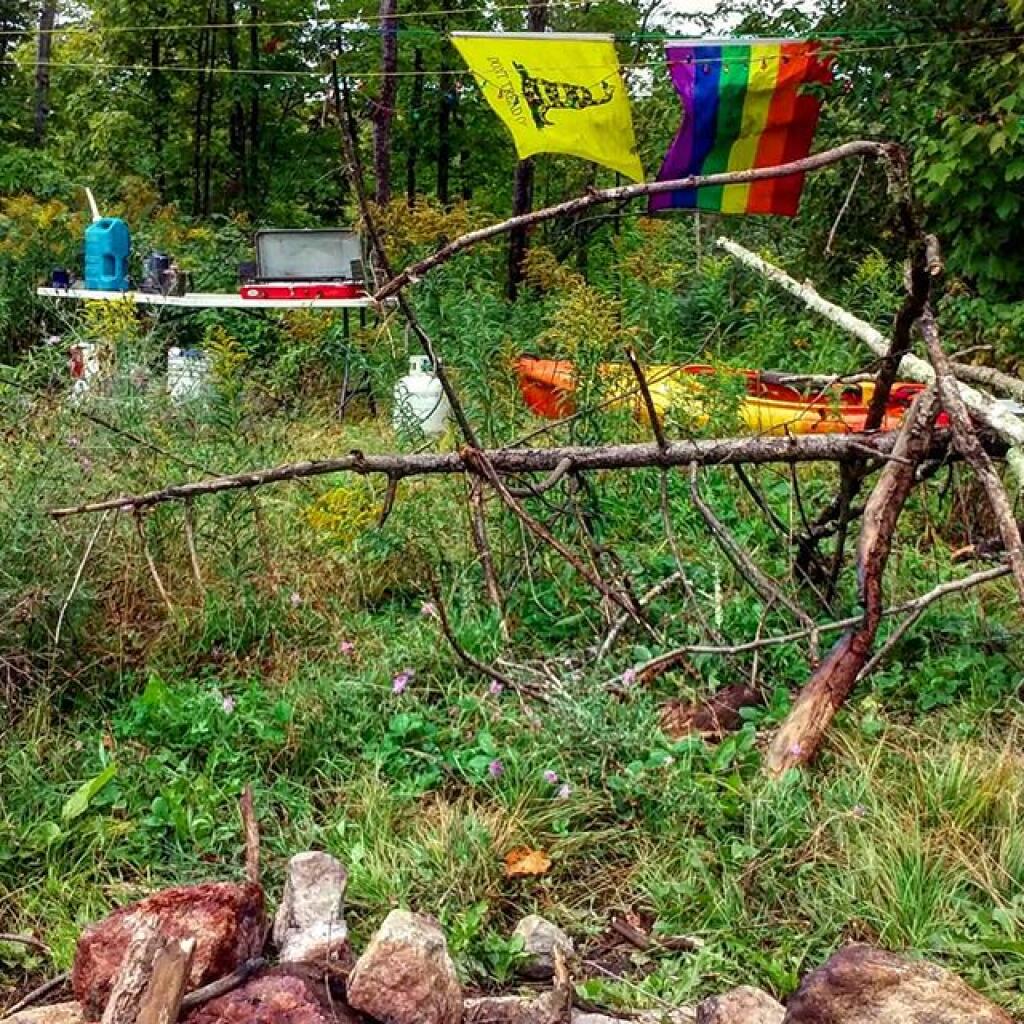 Photo: Camp this weekend
