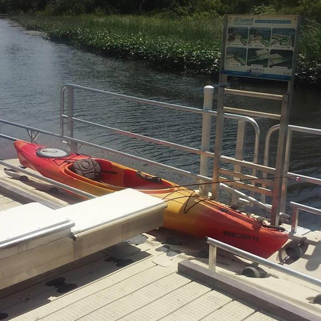 Photo: This accessible kayak launch is awesome even for the non disabled Photo: This accessible kayak launch is awesome even for the non disabled
