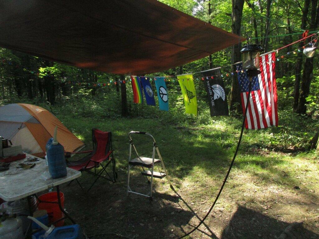 Photo: Before I Took Down Camp