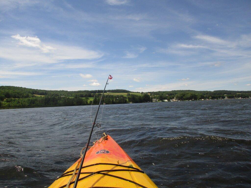 Photo: Choppy Waneta Lake