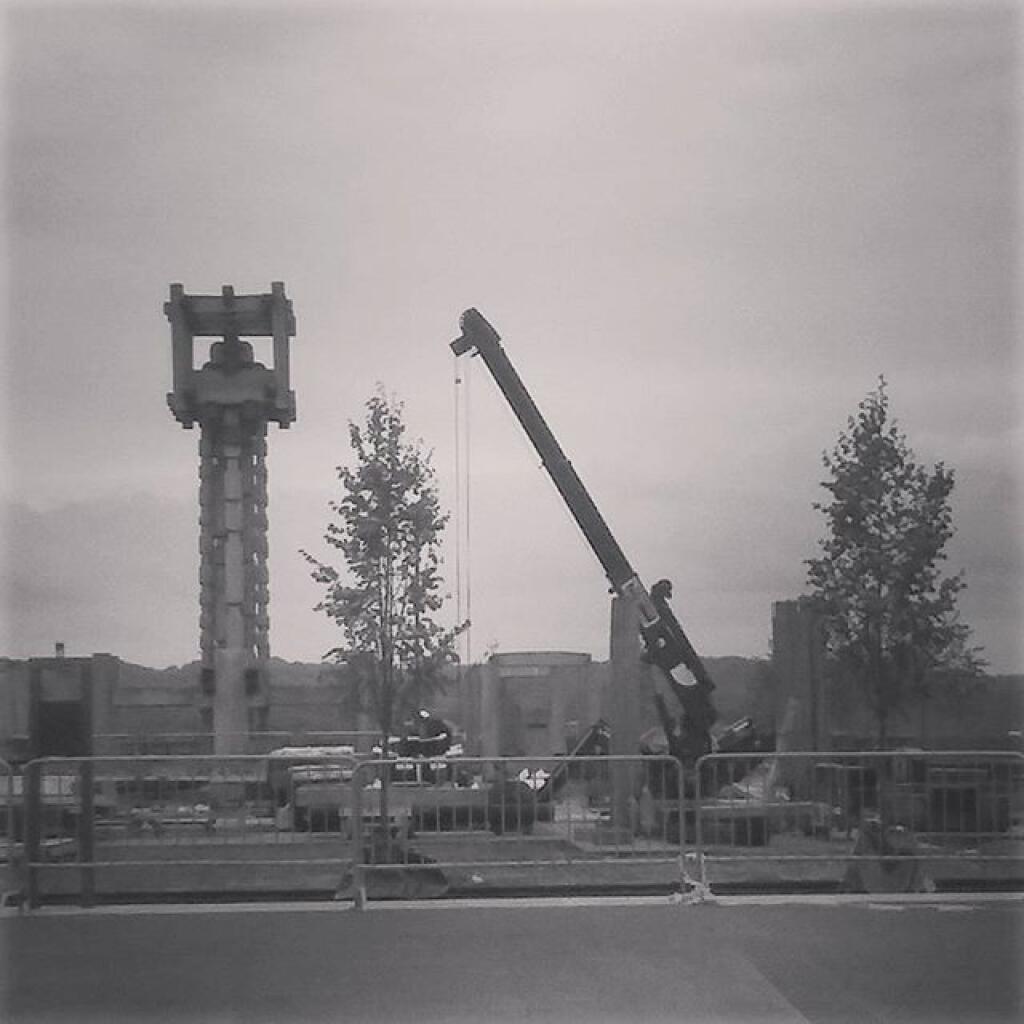 Photo: Rebuilding the Labyrinth