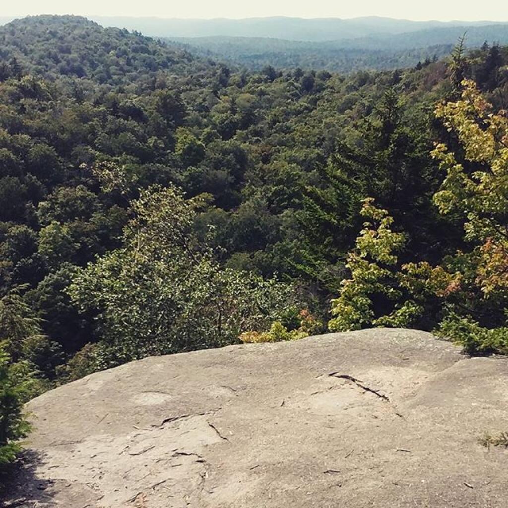 Photo: Northwest from the cliffs