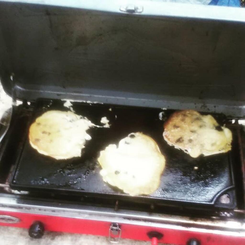 Photo: Blueberry Pancakes this morning