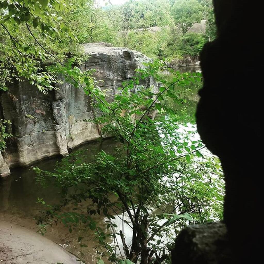Photo: Aren't you glad they didn't build a bridge here?