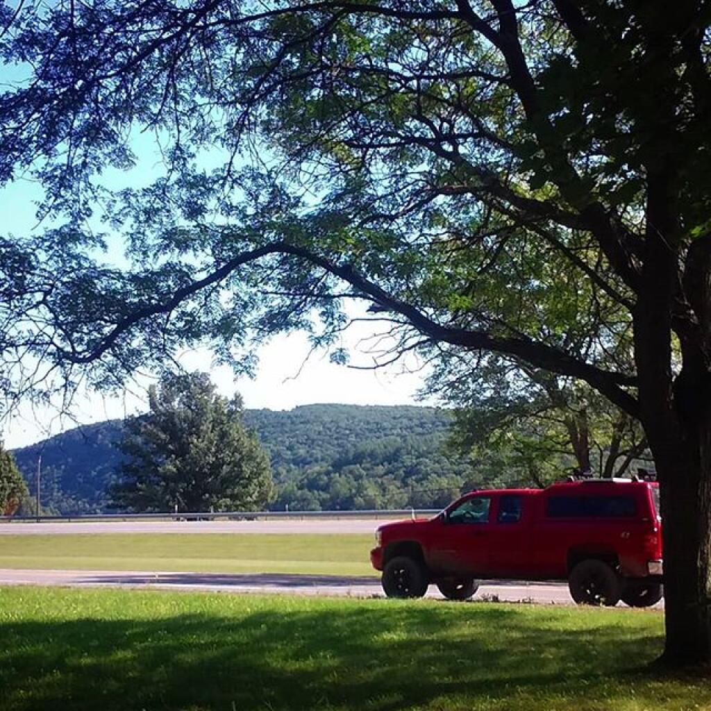 Photo: Stopping at the rest area