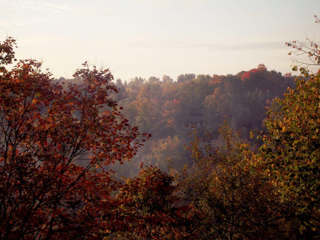 Photo: Pavlion Overlooking Gorge